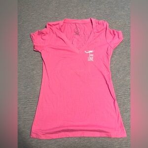 NOT FOR SALE Nine Line America pink t shirt